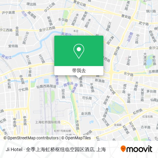 Ji Hotel · 全季上海虹桥枢纽临空园区酒店地图