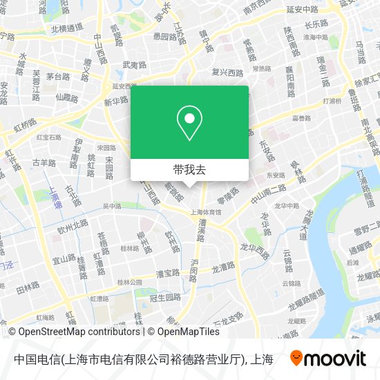 中国电信(上海市电信有限公司裕德路营业厅)地图