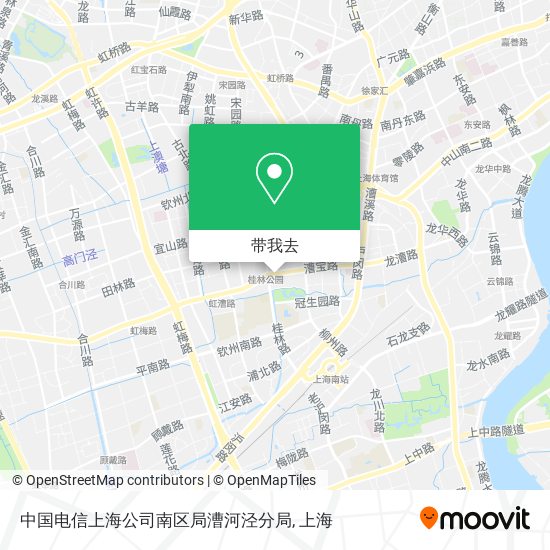 中国电信上海公司南区局漕河泾分局地图