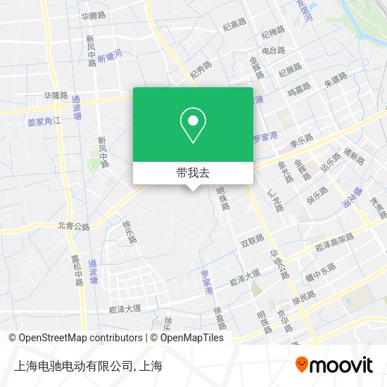 上海电驰电动有限公司地图