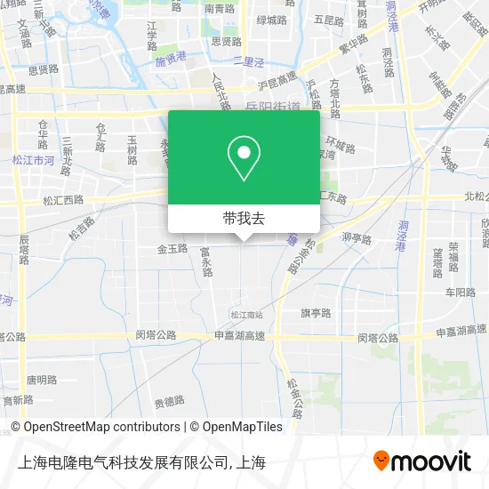 上海电隆电气科技发展有限公司地图