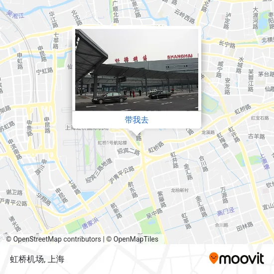 虹桥机场地图