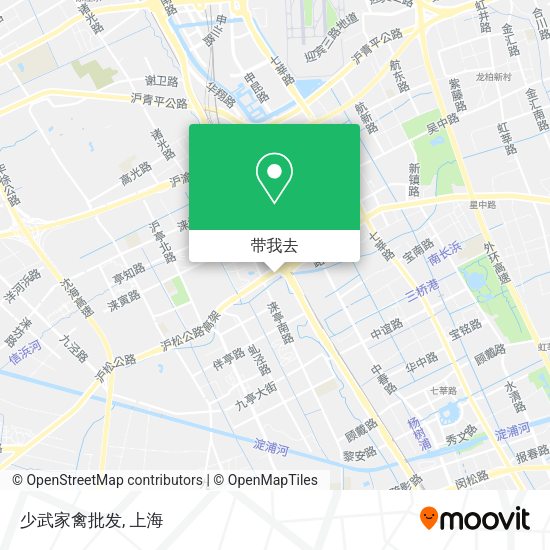 少武家禽批发地图