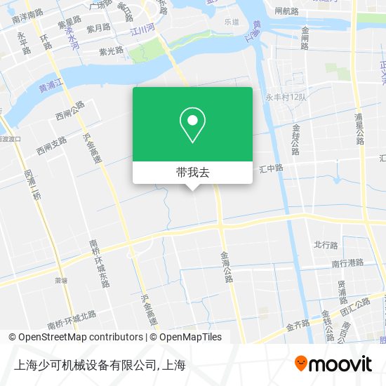 上海少可机械设备有限公司地图
