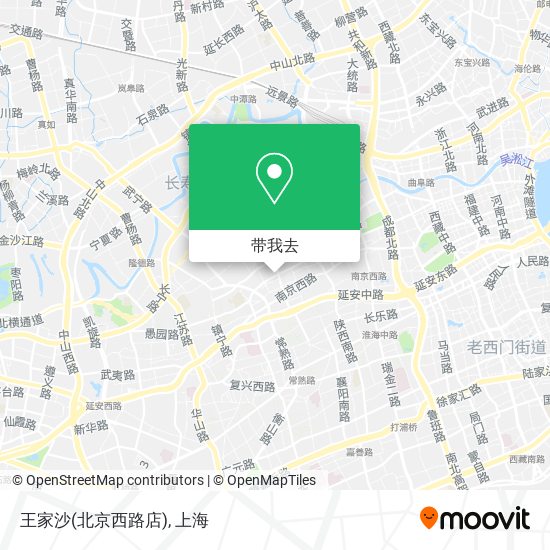 王家沙(北京西路店)地图