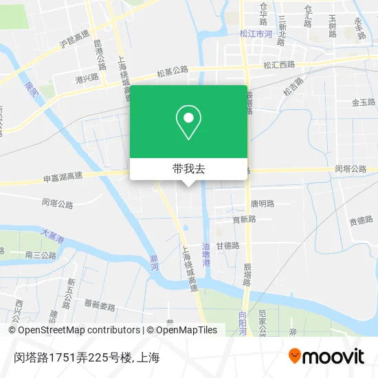 闵塔路1751弄225号楼地图