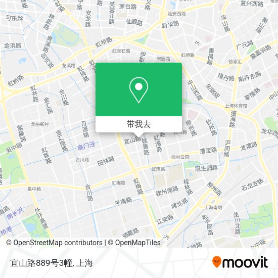 宜山路889号3幢地图