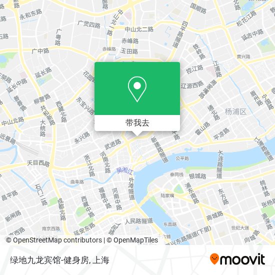 绿地九龙宾馆-健身房地图