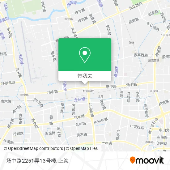 场中路2251弄13号楼地图
