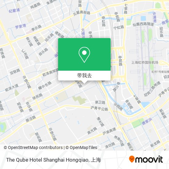 The Qube Hotel Shanghai Hongqiao地图
