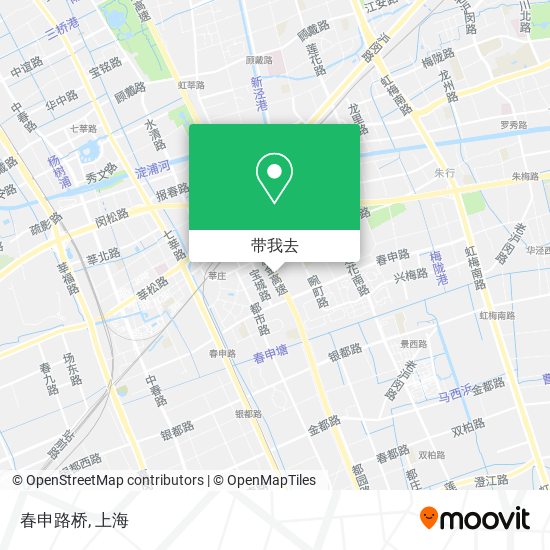 春申路桥地图