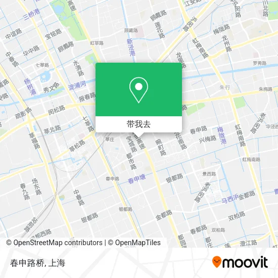 春申路桥地图