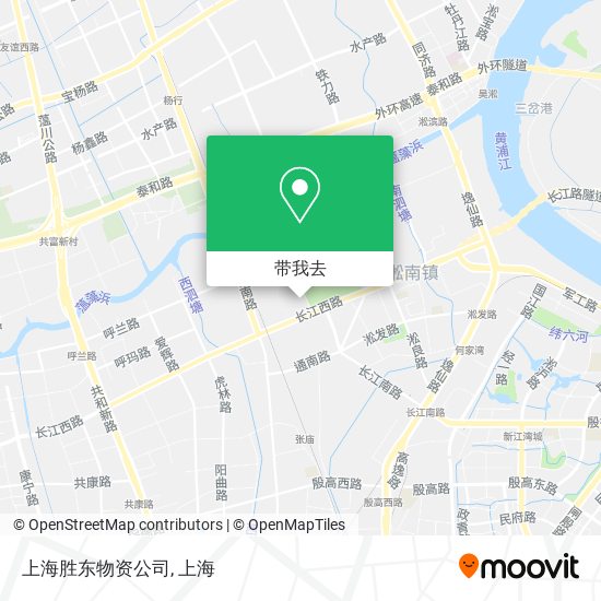 上海胜东物资公司地图