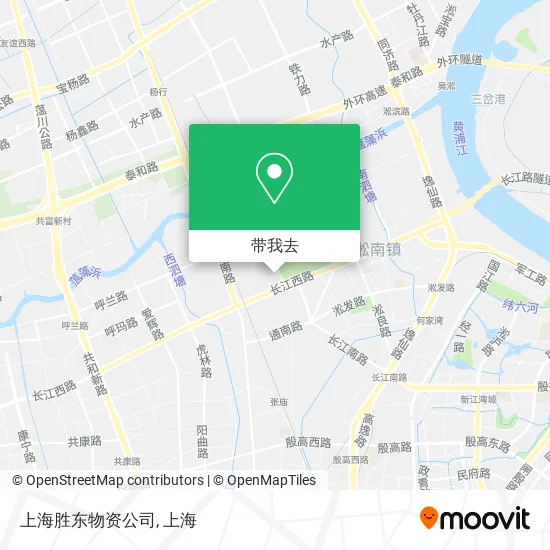 上海胜东物资公司地图