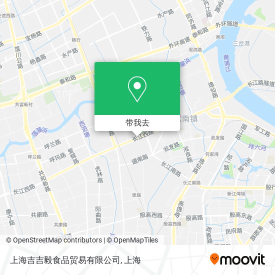 上海吉吉毅食品贸易有限公司地图