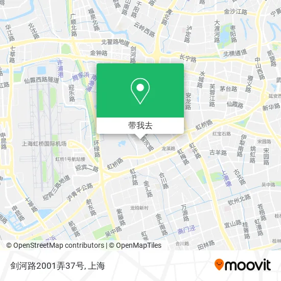 剑河路2001弄37号地图