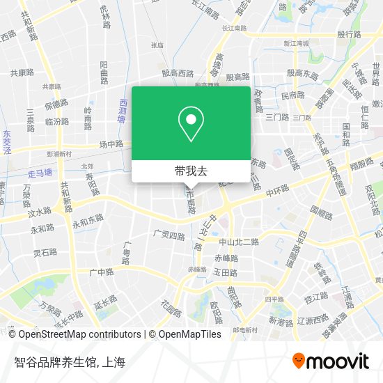 智谷品牌养生馆地图