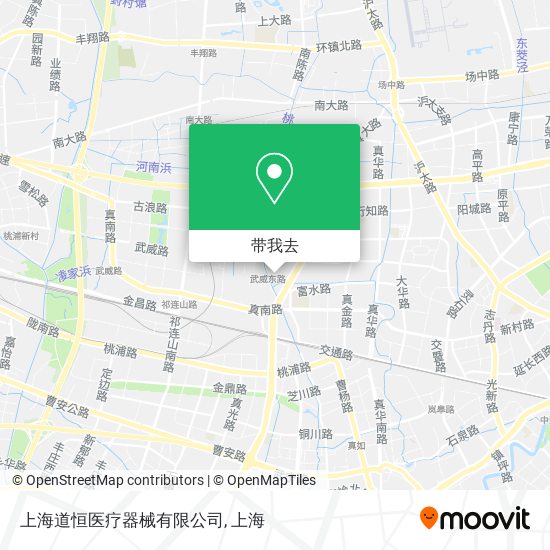 上海道恒医疗器械有限公司地图