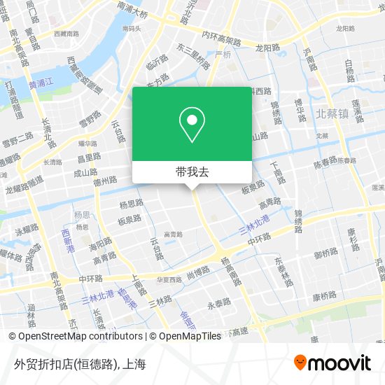 外贸折扣店(恒德路)地图