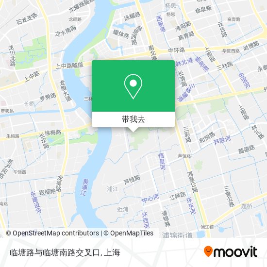 临塘路与临塘南路交叉口地图