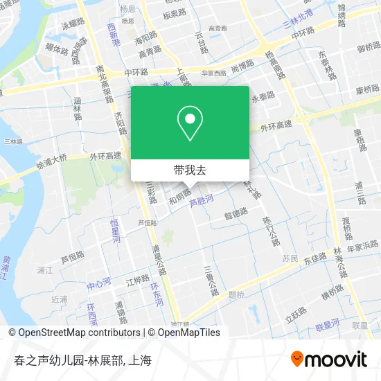 春之声幼儿园-林展部地图