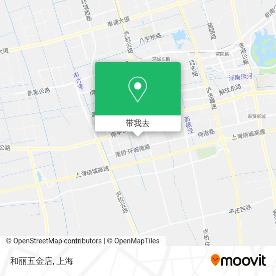 和丽五金店地图
