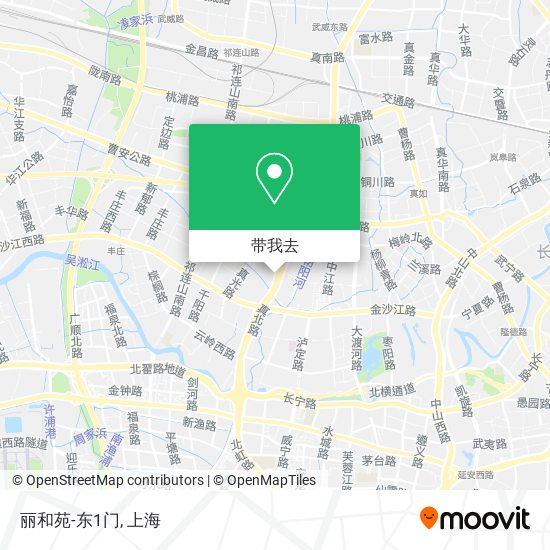 丽和苑-东1门地图