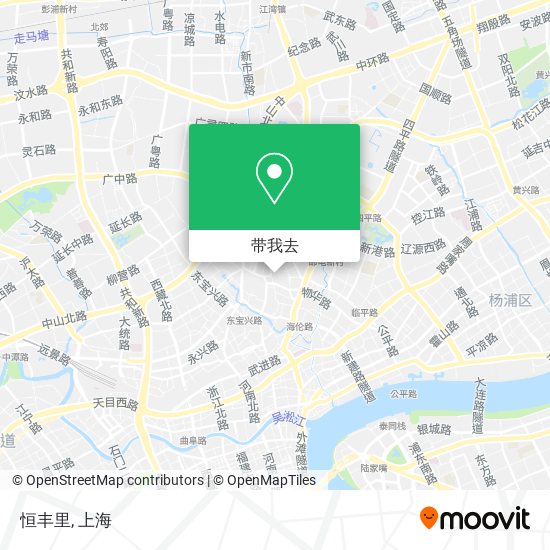 恒丰里地图