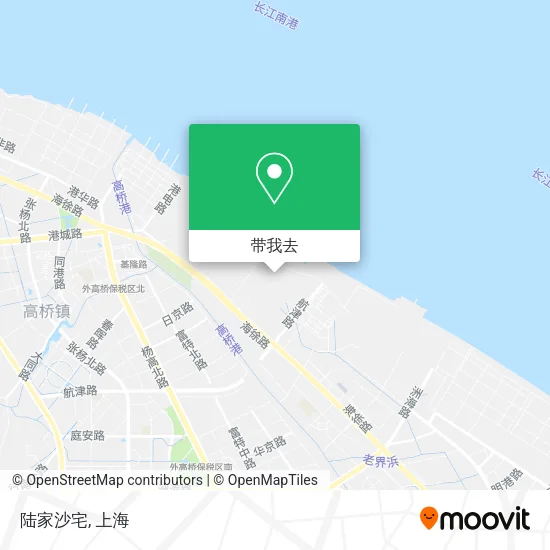 陆家沙宅地图