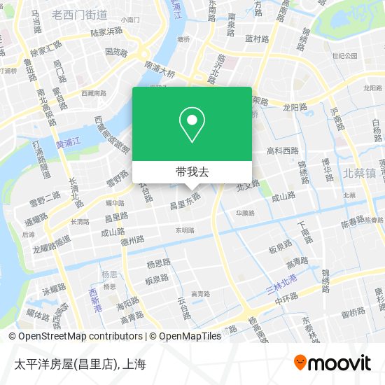 太平洋房屋(昌里店)地图