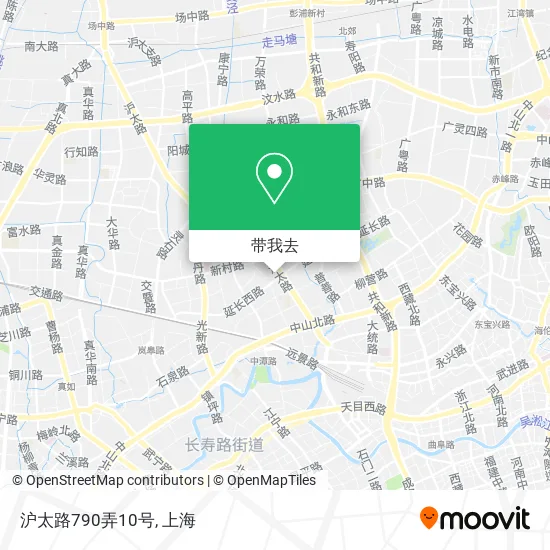 沪太路790弄10号地图