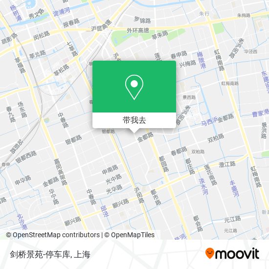 剑桥景苑-停车库地图