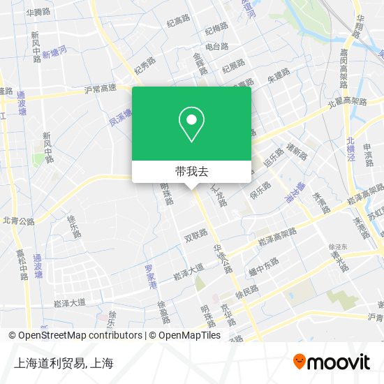 上海道利贸易地图