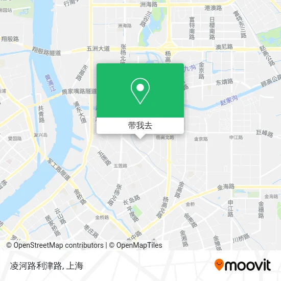 凌河路利津路地图