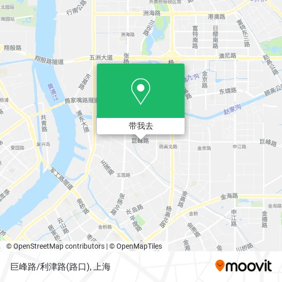 巨峰路/利津路(路口)地图