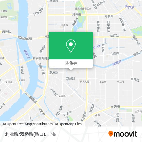 利津路/双桥路(路口)地图