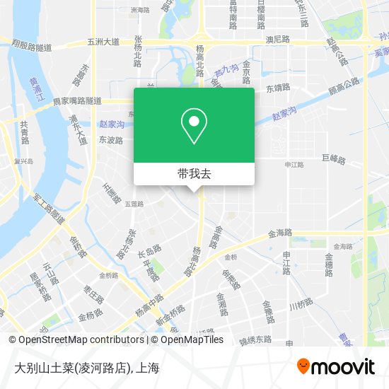 大别山土菜(凌河路店)地图