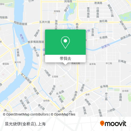 晨光烧饼(金桥店)地图