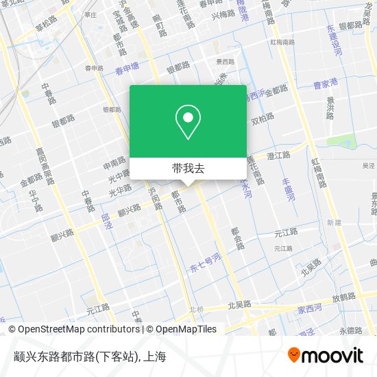 颛兴东路都市路(下客站)地图