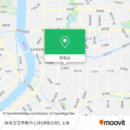 鲱鱼宝宝早教中心(利津路分部)地图