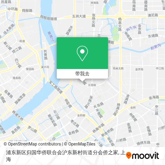 浦东新区归国华侨联合会沪东新村街道分会侨之家地图