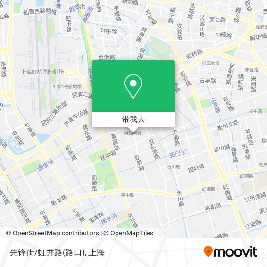 先锋街/虹井路(路口)地图