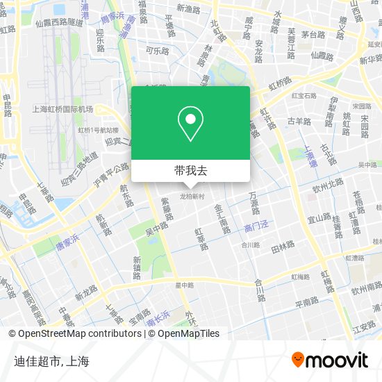 迪佳超市地图