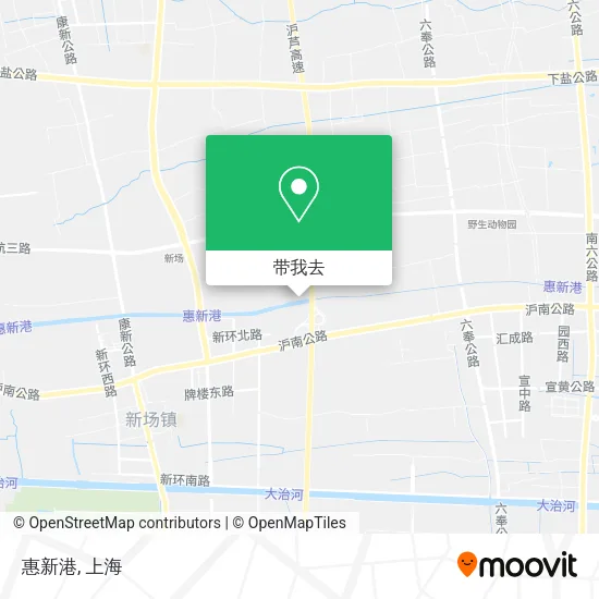 惠新港地图