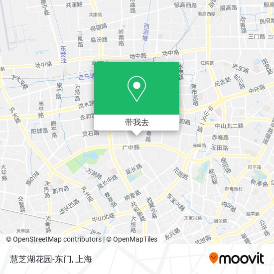 慧芝湖花园-东门地图