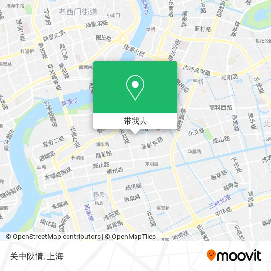关中陕情地图