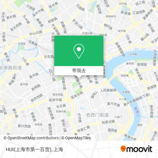 HUI(上海市第一百货)地图