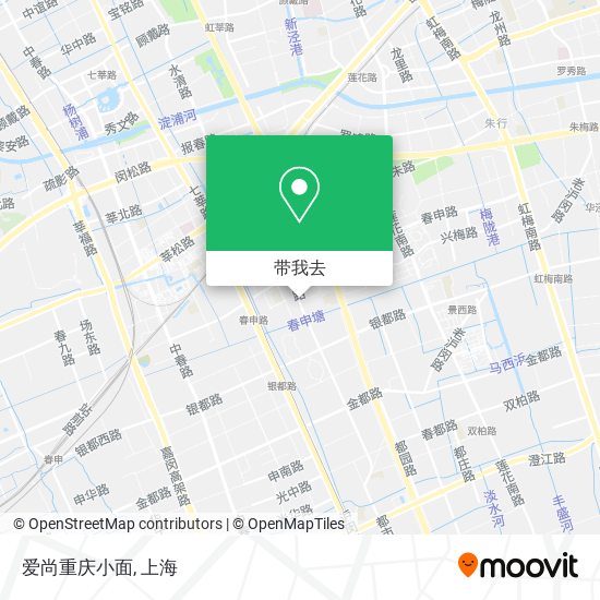 爱尚重庆小面地图