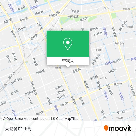 天璇餐馆地图