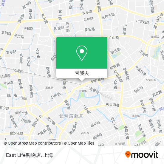 East Life购物店地图